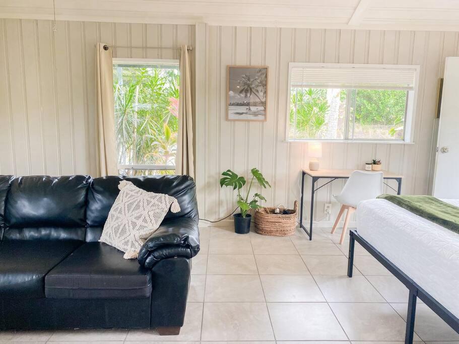 Monstera Bungalow, Spacious, King Bed, Big Kitchen Keaau Екстериор снимка
